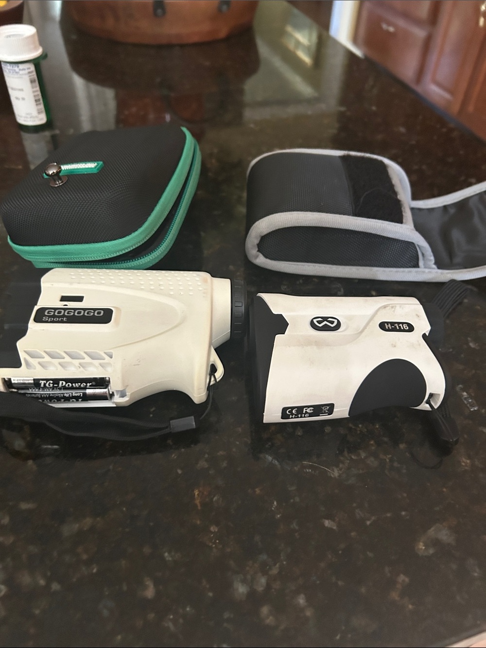 Two Golf Rangefinders H-116 - Gogogo sport with cases